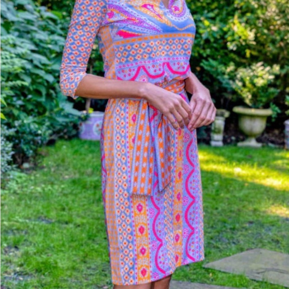 Gretchen Scott Designs Multi-Color Paisley Mini Dress - Picture 5 of 5